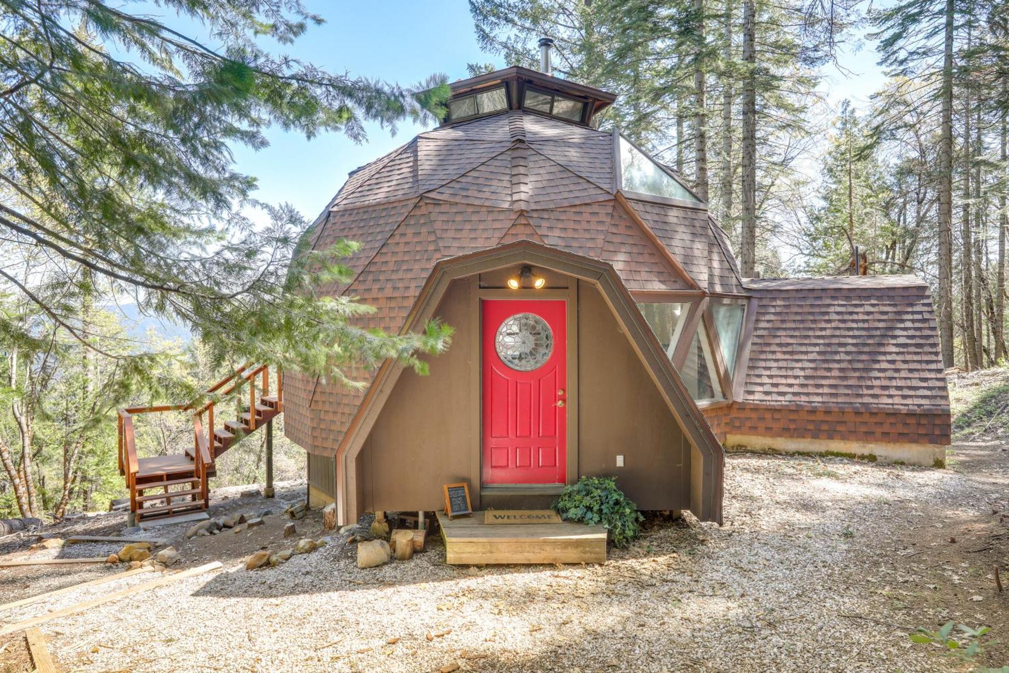 Off-Grid Nevada City Geodesic Dome House With Views! Eksteriør bilde