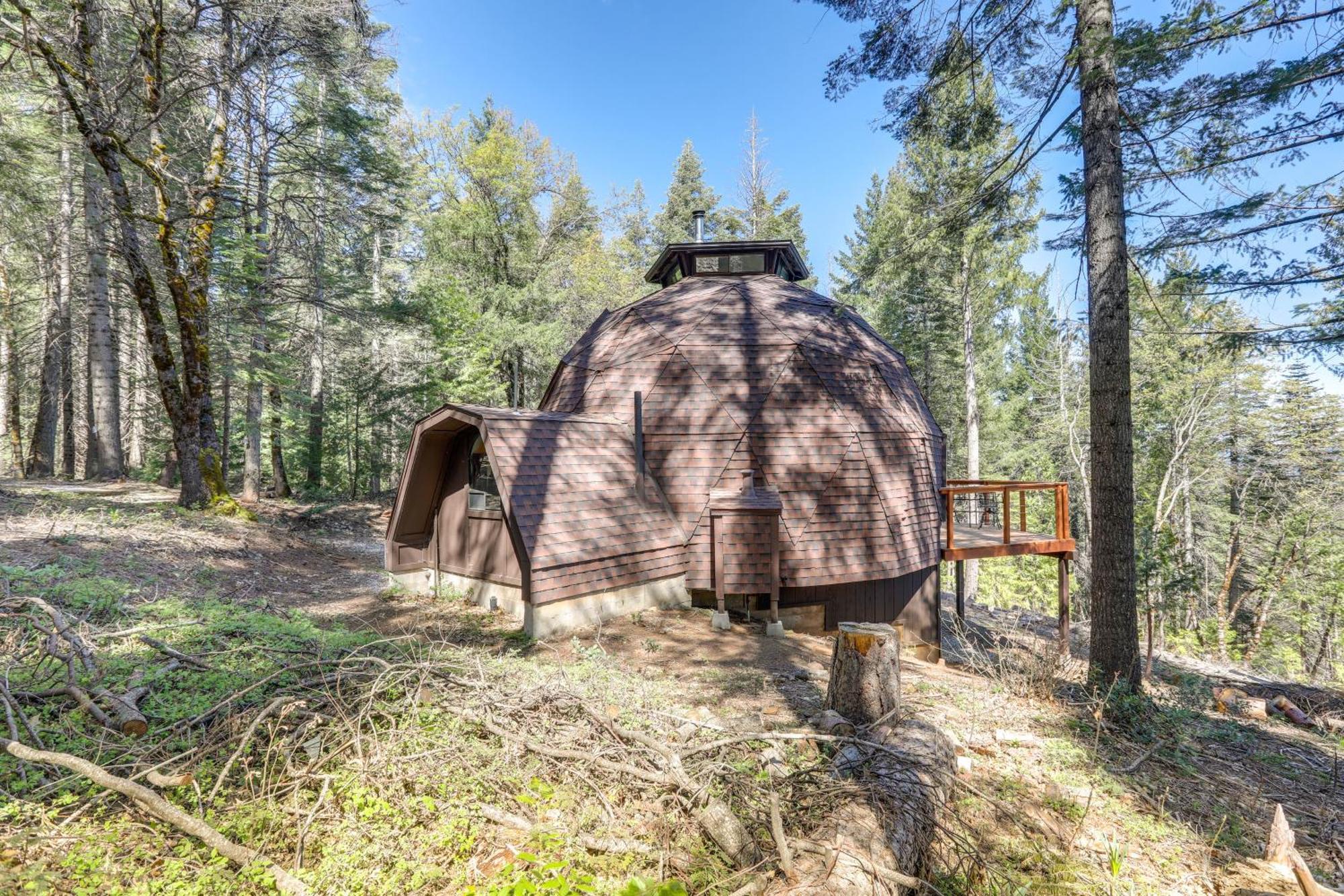 Off-Grid Nevada City Geodesic Dome House With Views! Eksteriør bilde