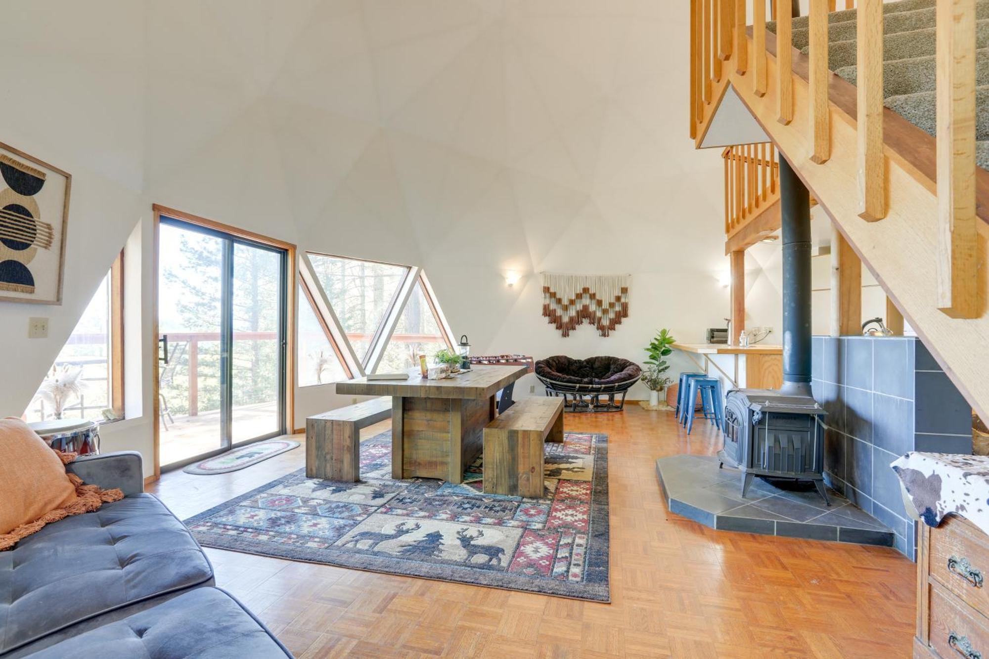 Off-Grid Nevada City Geodesic Dome House With Views! Eksteriør bilde