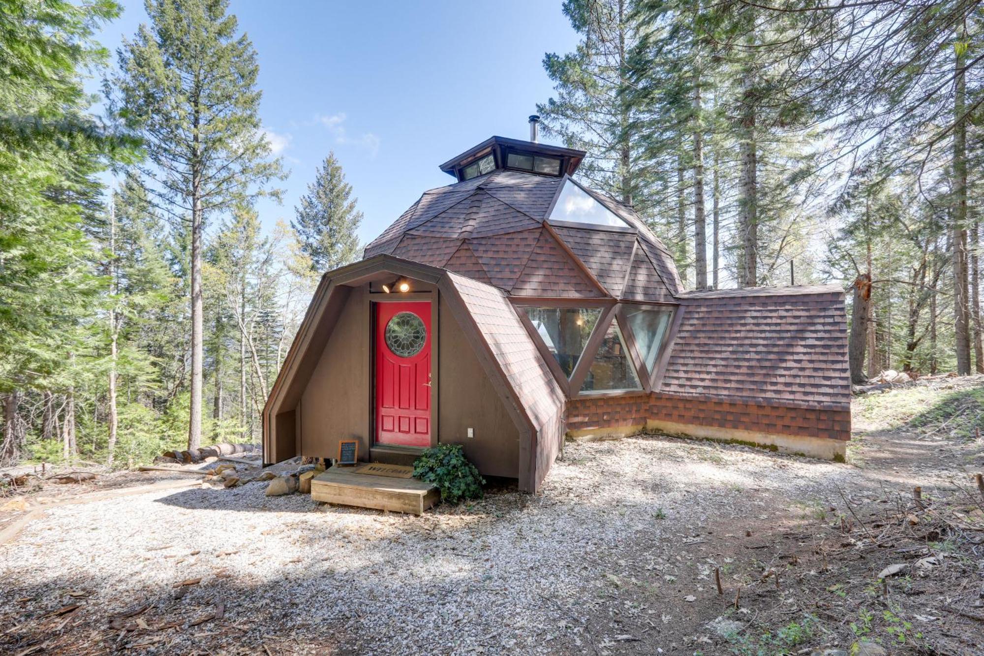 Off-Grid Nevada City Geodesic Dome House With Views! Eksteriør bilde