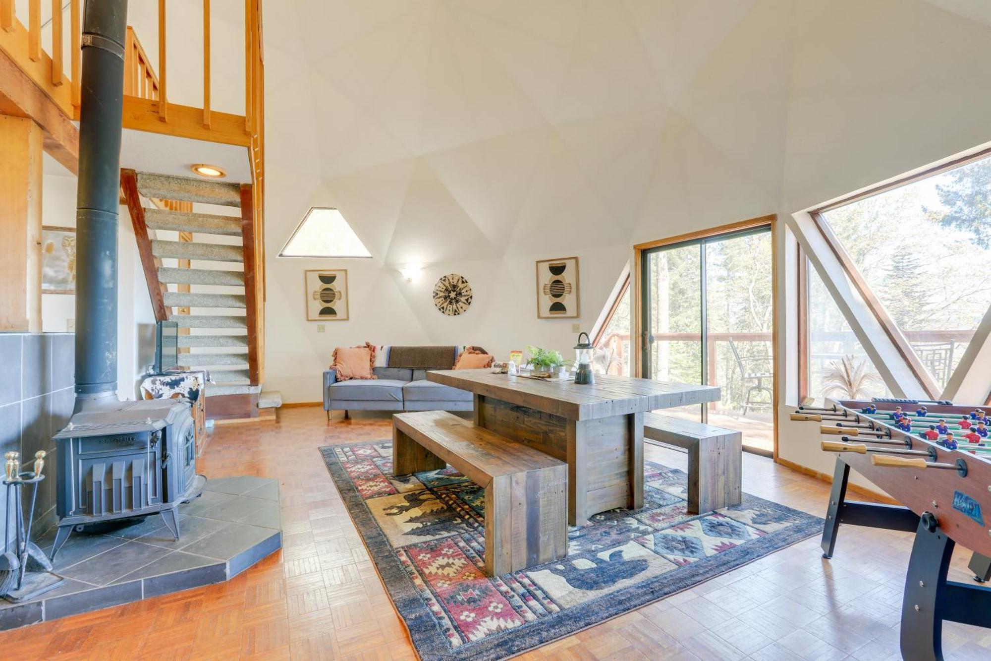 Off-Grid Nevada City Geodesic Dome House With Views! Eksteriør bilde